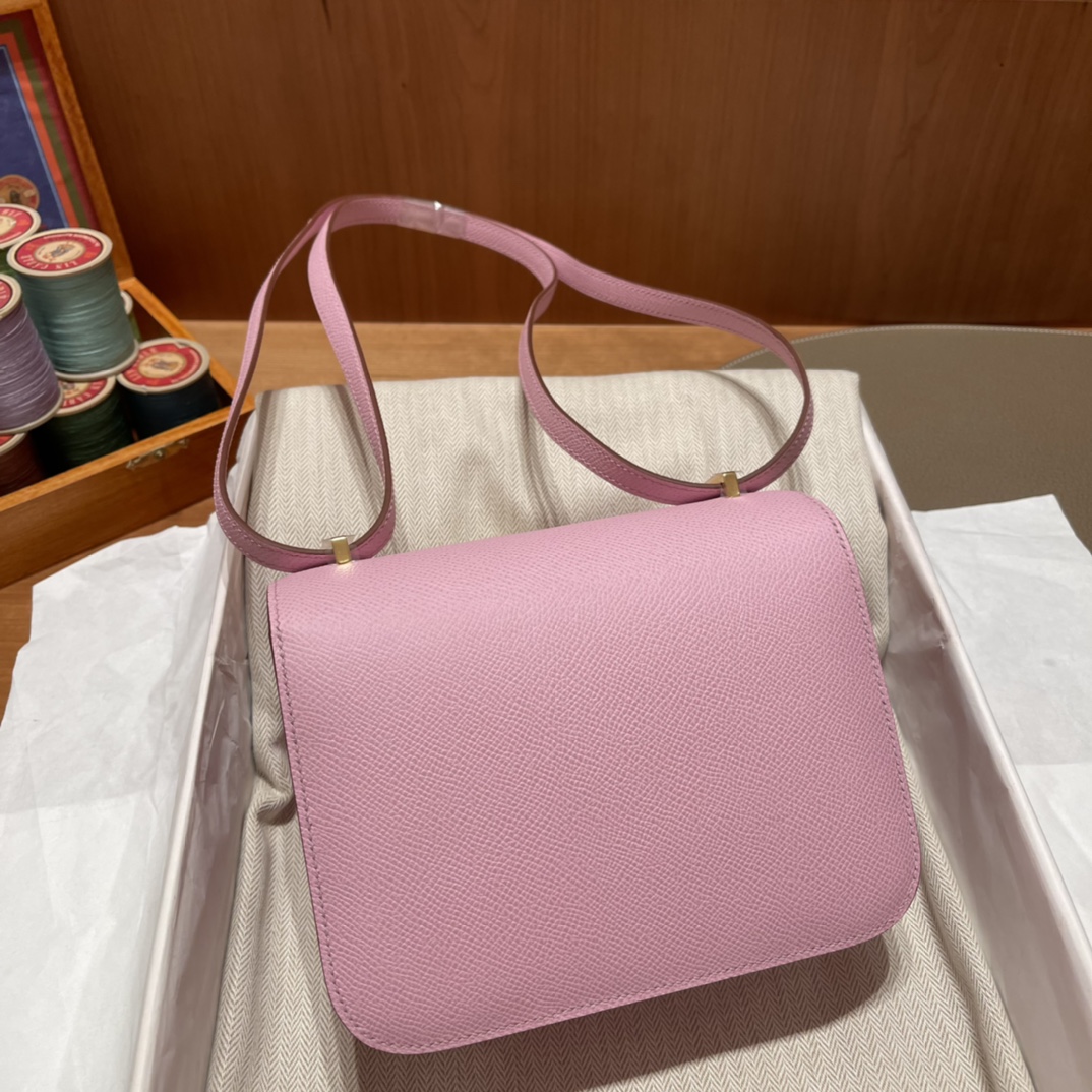 에르메스 콘스탄스18 모브실베스트레 금장 앱송